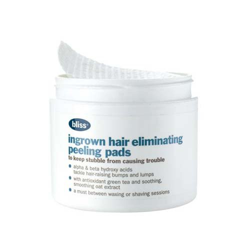 Bliss Ingrown Hair Eliminating Peeling Pads - 50 count