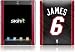 Skinit L. James - Miami Heat #6 Vinyl Skin for Apple iPad 1