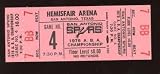 1975/76 ABA Playoff Semi Final Ticket Stub New York Nets @ San Antonio Spurs NM - NBA Basketball Tickets