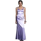 IMAGE OF Satin Evening Dresses. Purple Prom Dress. Satin Party Dress (8858) by Sean Collection