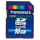 Transcend 16GB Class 6 SDHC Memory Card