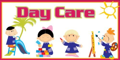 Day Care Fabric Banner 3ft X 6ft