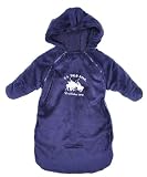 U.S. Polo Assn. Team Script Plush Car Bag (Sizes 0M - 9M) - navy, 0-9mos.