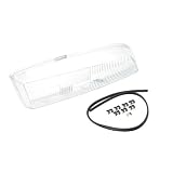 APA Volvo Passenger Side Replacement Headlight Lens with Gasket by APA