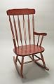 Solid Wood Adult-Size Rocker - Cherry (Cherry) (40.38