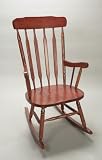 Solid Wood Adult-Size Rocker - Cherry (Cherry) (40.38"H x 29"W x 24.5"D)