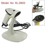 Handheld USB 2.0 Laser Scanner Barcode Reader W Bracket