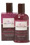Upper Canada Soap And Candle Body Truffles Bath Syrup, Double Chocolate Raspberry, 8-Ounce Bottle (Pack of 2)