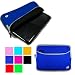 Durable Neoprene Protective Sleeve cover with Exterior Pocket for Toshiba Satellite L675-S7108 17.3-Inch LED Laptop (Many Colors Available), Blue