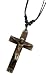 Awesome Resin Christian Religious Spritiual Jesus Christ on the Cross Pendant Adjustable Necklace