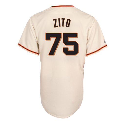 MLB Barry Zito San Francisco Giants Replica Home Jersey (Large)