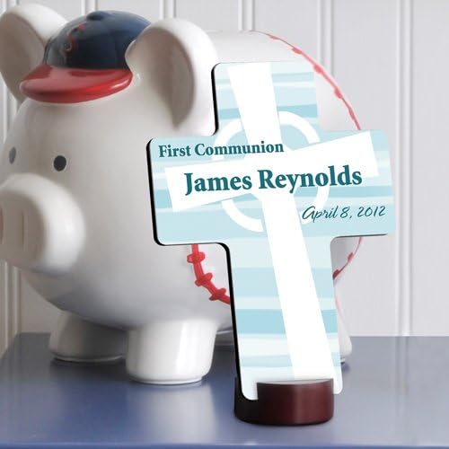 Personalized First Communion Cross - Celtic Blessings First Communion Cross