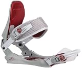 Technine JV Snowboard Bindings Off White/Red