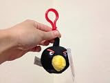 Angry Birds Plush Zipper Pull - Black Bird