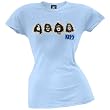 Kiss - Outline Faces Sheer Ladies T-Shirt