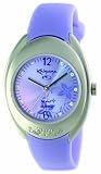Kahuna KLS-004L Ladies Lilac Rubber Strap and Lilac Sunray Dial Watch
