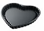 Kaiser Bakeware LaForme Plus 12-Inch Fluted Heart-Shaped Nonstick Flan Pan