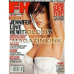 FHM Magazine June 2002 Jennifer Love Hewitt cover