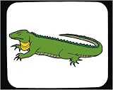 Decorated Mouse Pad with australia, green, monitor, dragon, komodo, lizard