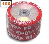 Ridata 16X DVD+R Matte-Silver 100 Pack in Shrinkwrap