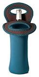 BUILT NY One Bottle Tote-Lake Blue -1B-LKB (Lake Blue) (16H x 6.5W x .5D)