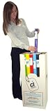 Poster Paper Stockroom Assortment – 20 Assorted Rolls of Vivid Coloured Poster Paper (Each roll 760mm x 10m) – Ideal for Display, Schools, Classrooms, Party Decoration and all types of Art and Craft Activities