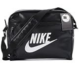 Nike Heritage Si Track Shoulder Bag - Black/Black