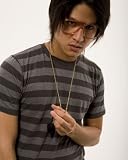 Alternative Apparel Mens Tonal Stripe Crew Neck T-shirt. AA1505