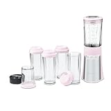 CuisinartCPB-300PKSmartPower15-PieceCompactPortableBlending/ChoppingSystem,Pink