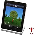 Original Wicked Chili Docking / Hotsync / Tischladestation (weiss) für Apple iPad Cradle Dockingstation mit Audio OUT