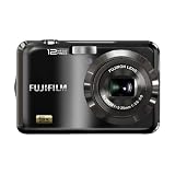 Fujifilm FinePix AX200 12 MP Digital Camera with 5x Wide Angle Optical Zoom and 2.7-Inch LCD (Black)