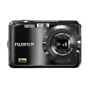 Fujifilm FinePix AX200 12 MP Digital Camera with 5x Wide Angle Optical Zoom and 2.7-Inch LCD (Black)