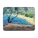 Achladies Bay, Skiathos, Greece, 1985 (oil.. - iPad Cover (Protective Sleeve) - Art247 - IPads 1 And 2
