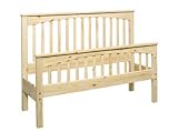 Mission King Bed, Unfinished