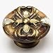 Schaub & Company 957K-ED Symphony Designs Heirloom Treasure Collection 1 1/2in. Knob Estate Dover
