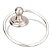 Elements   BHE4-06SN Classical Towel Ring, Satin Nickel