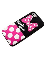 Wireless: JBG Cute Disney Cartoon Shadow Soft Silicone Back Case Cover for iPhone 5 / 5S Minnie Mouse - JBG
