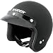 Raider Black Medium Flat Open Face Helmet