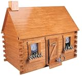 Dollhouse Miniature The Shadybrook Cabin Dollhouse by Corona