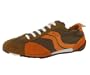 Saucony Men's Blaze Textile Casual Shoe Brown, Orange (12)