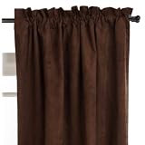 55-Inch by 84-Inch Chamois Thermal Backed Pole Top Panel, Chocolate by 