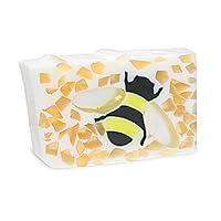Primal Elements  Wrapped Bar Soap, Honey Bee, 6.8-Ounce Cellophane