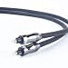 Duronic 2M TOSLINK F008/2 NickelSpec High Resolution Digital Optical TOSlink Cable 24K Gold Connector. This cable can be used for the likes of DVD, PC, and games consoles such as the Sony PS3