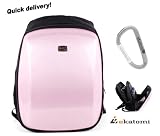 Carbon Fiber Like, Candy Backpack Travel Laptop Bag for 15.6 inch Sony VAIO PCG-71312 Notebook Carry Sleeve CaseM. Bonus Ekatomi Screen Cleaner Sticker