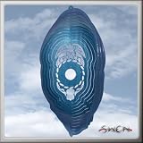 POLICE CIRCLE Swirly Metal Wind Spinner