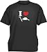 I Heart (LOVE) Shaved Beaver Logo Men's tee Shirt in 12 colors Small thru 6XL