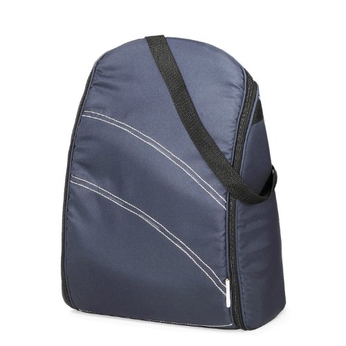 Imagen 7 de Hauck 122501 Eagle All in One - Carrito convertible con capazo, saco para las piernas, bolsa para pañales, capota, silla de coche (grupo 0+), color azul marino