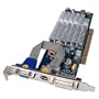 NVIDIA GeForce 6200 128MB DDR PCI Video Card with VGA TV DVI