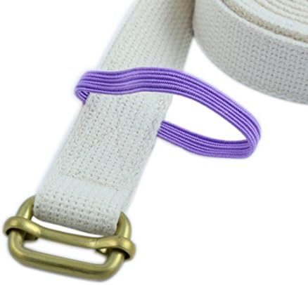 Yoga Era Pure Copper-ring Yoga Belt Strap Stretching Equipment Waist Leg Exercise Fitness