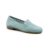 Aerosoles SureGrip Womens You Betcha SG Blue/Green Work Shoes 9.5M